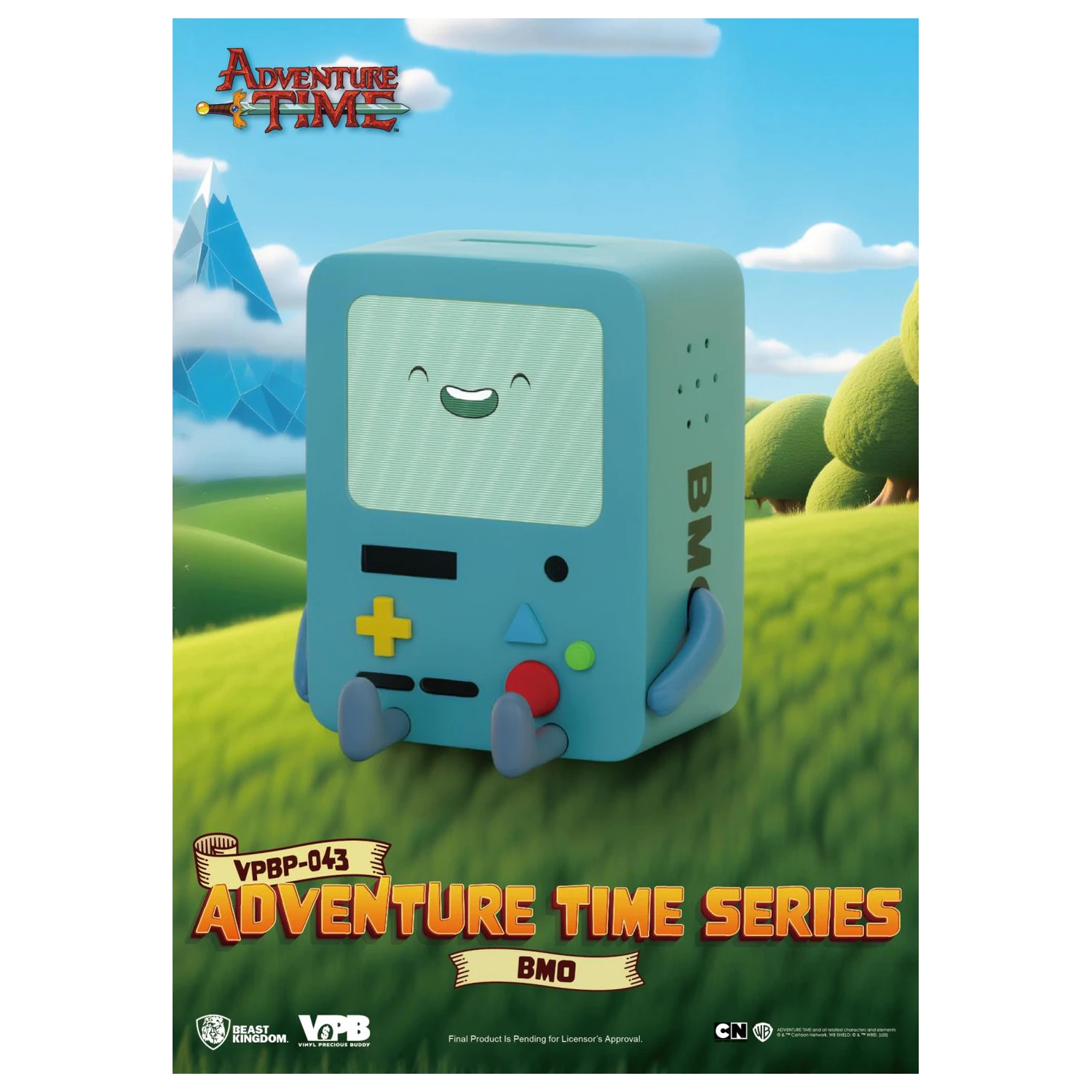 Adventure Time BMO Bank vinilna figura 9,6 cm fotografija izdelka