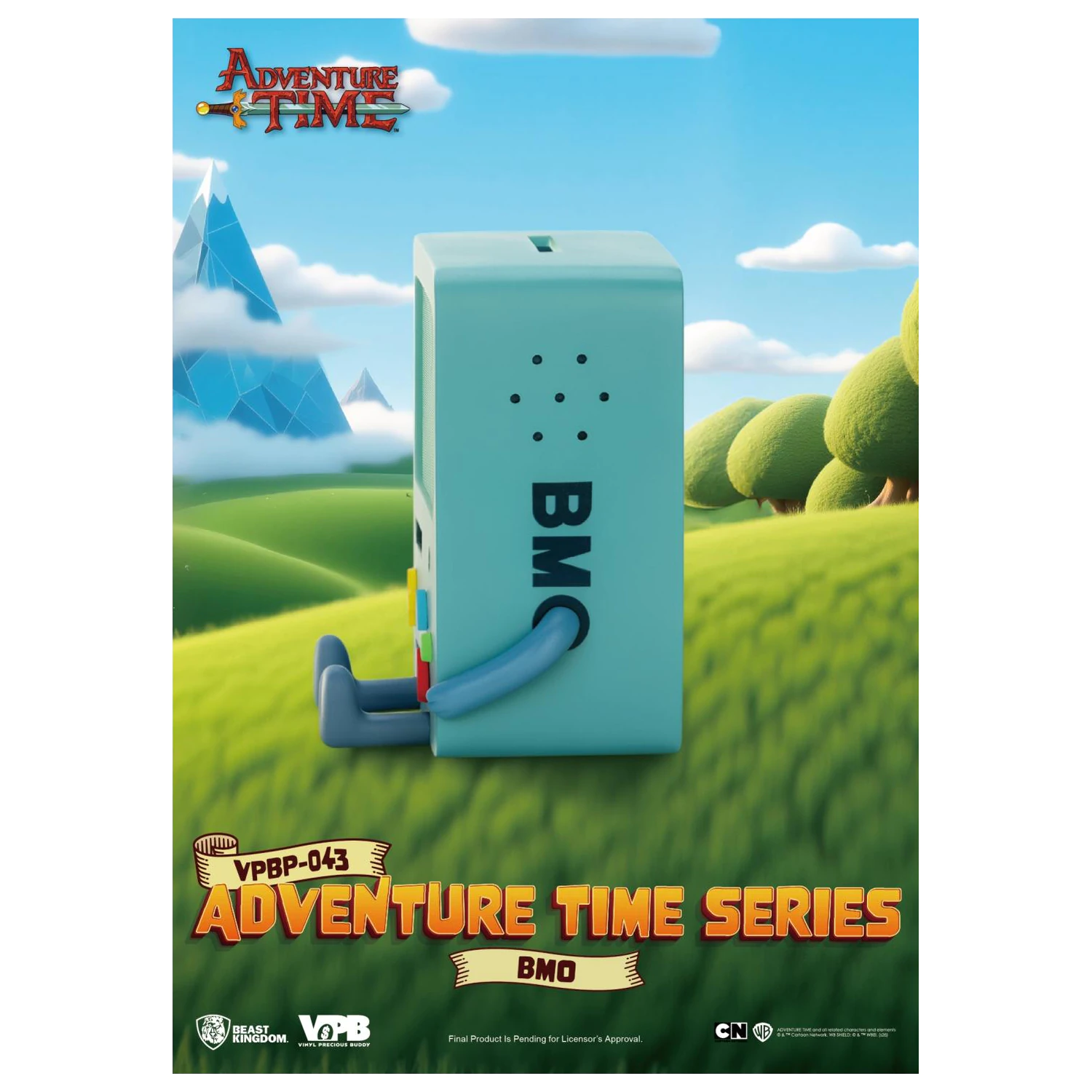 Adventure Time BMO Bank vinilna figura 9,6 cm fotografija izdelka