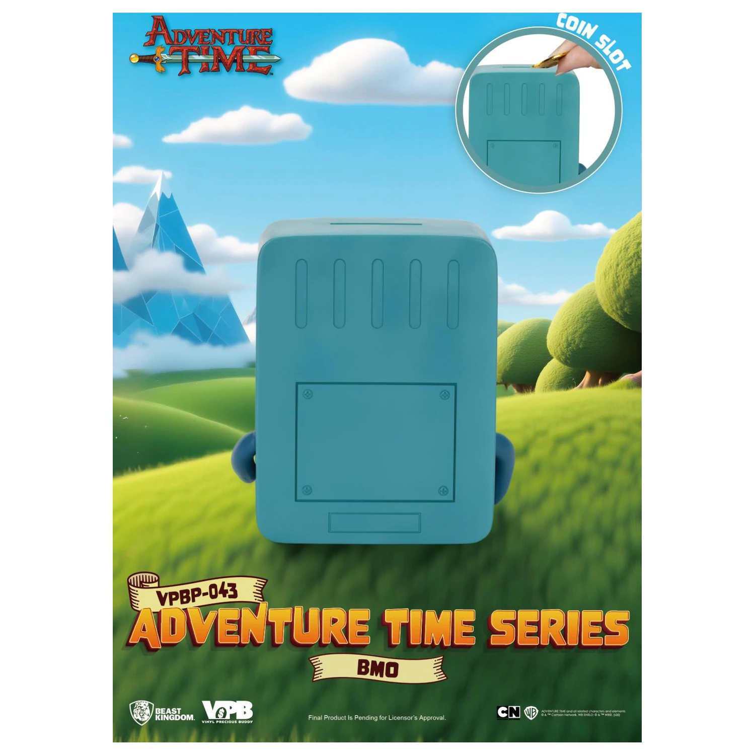 Adventure Time BMO Bank vinilna figura 9,6 cm fotografija izdelka