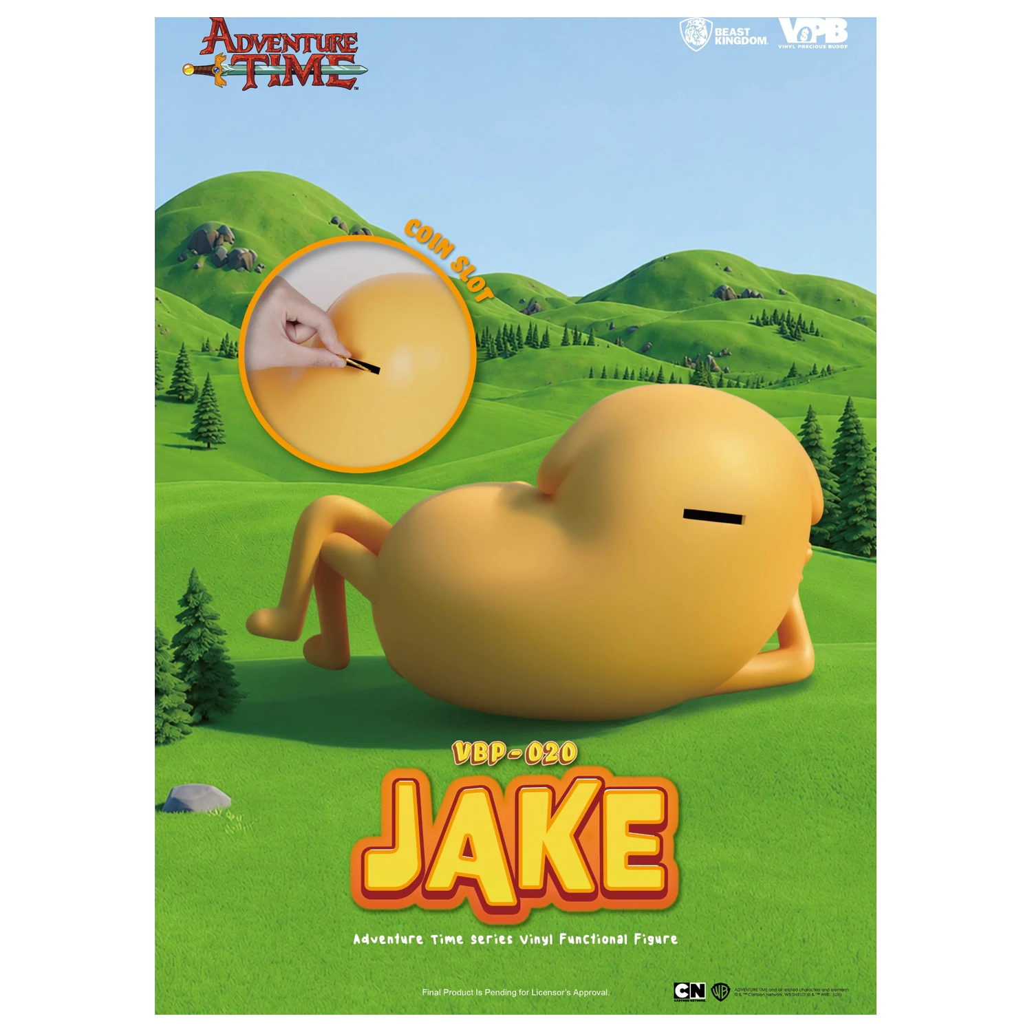 Adventure Time Jake hranilnik Piggy Bank 21cm fotografija izdelka