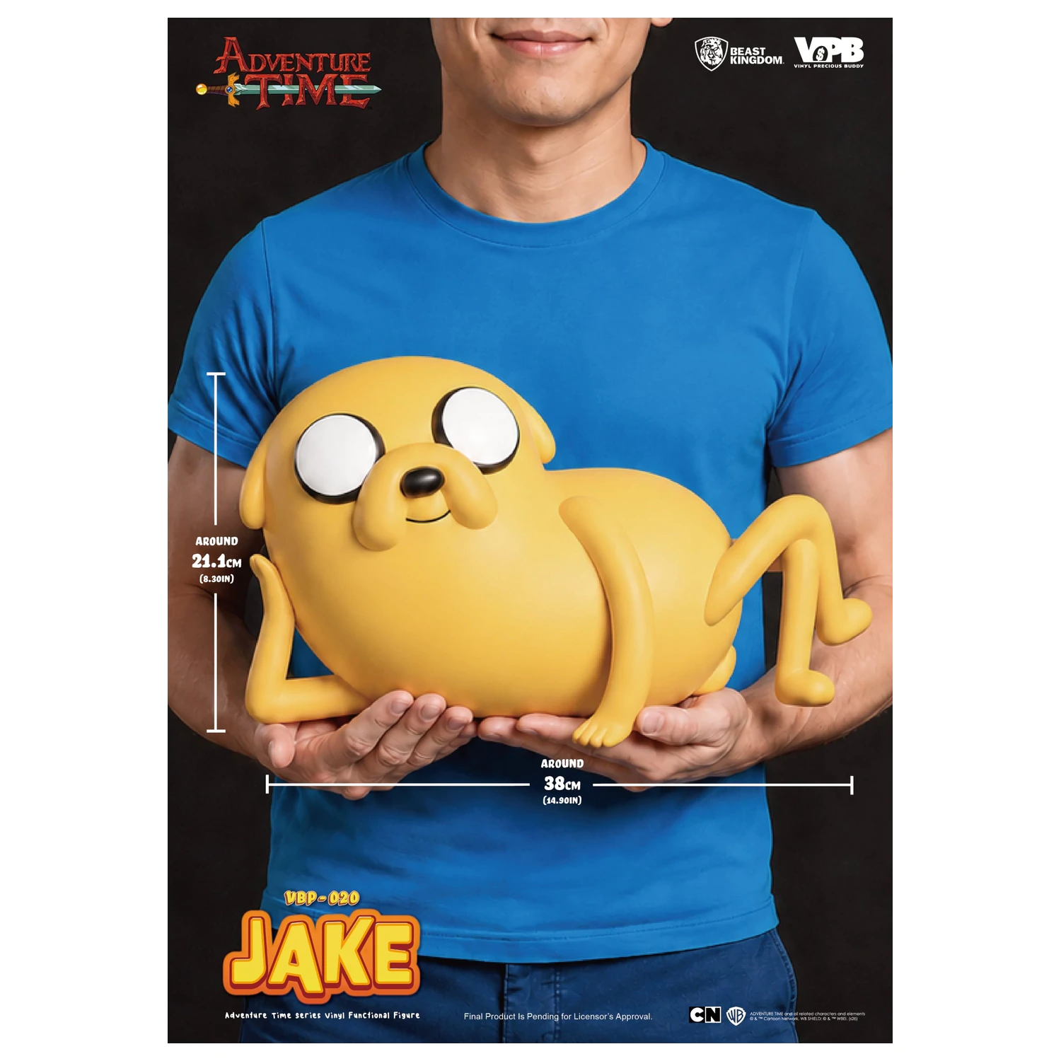 Adventure Time Jake hranilnik Piggy Bank 21cm fotografija izdelka