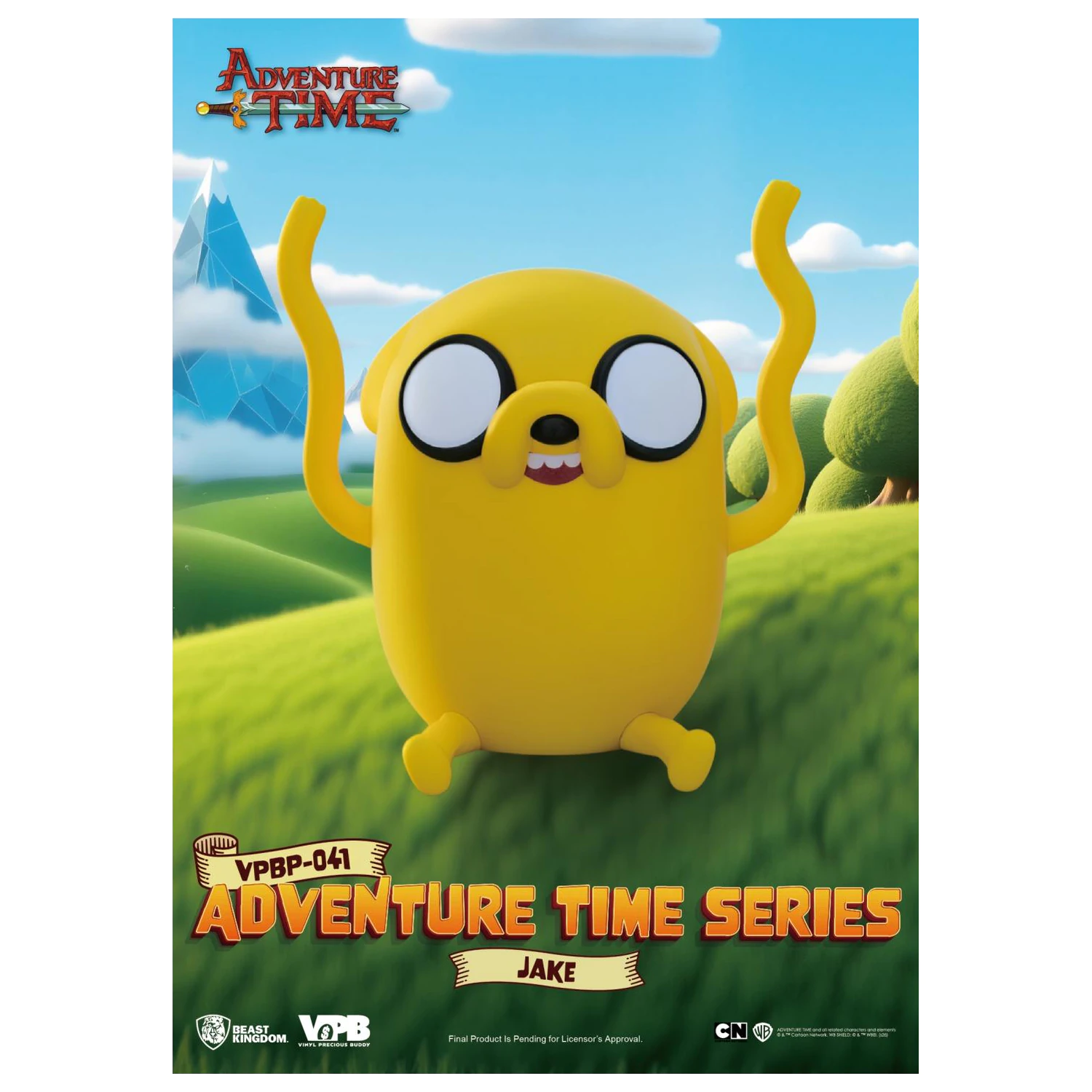 Adventure Time Jake Bank vinilna figura 12,2 cm fotografija izdelka