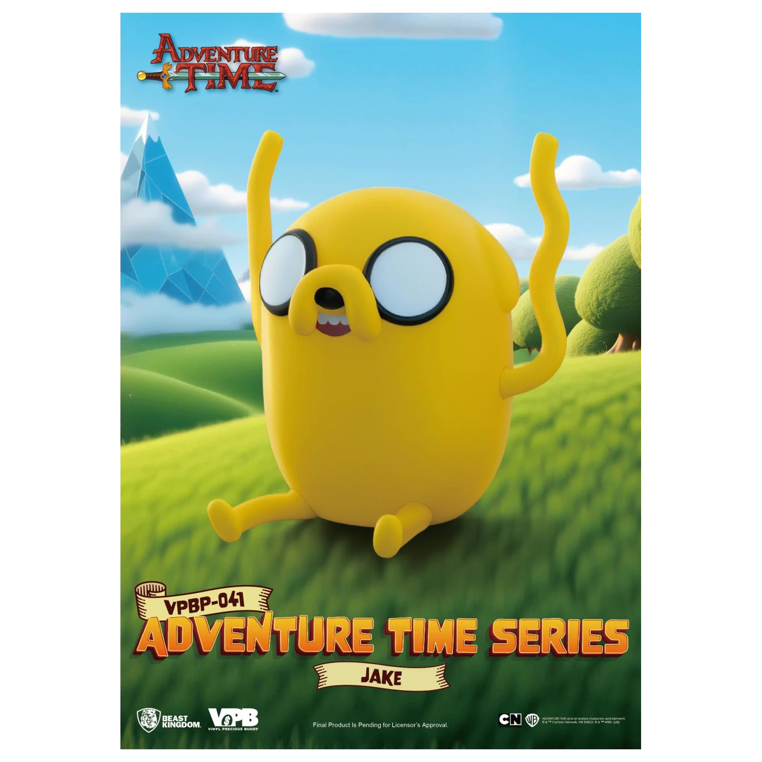 Adventure Time Jake Bank vinilna figura 12,2 cm fotografija izdelka