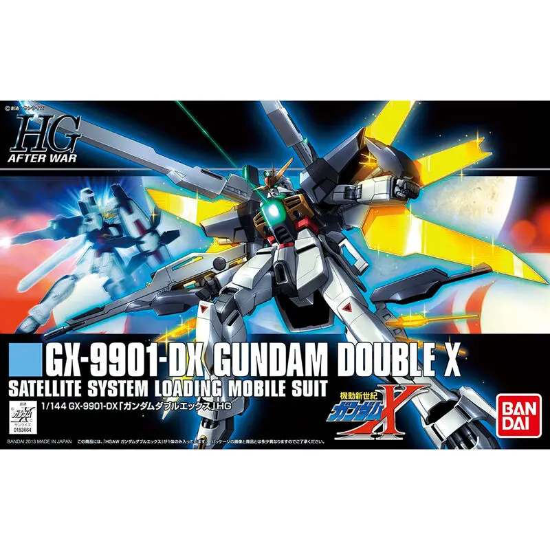 After War Gundam X Gundam Double X Model komplet figura 13cm fotografija izdelka