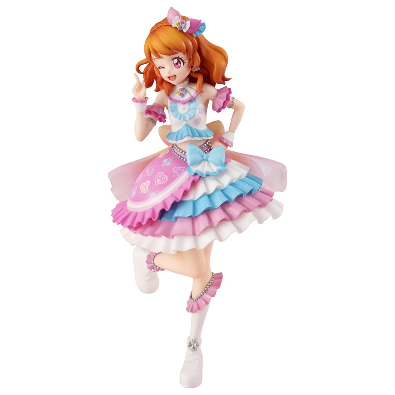 Aikatsu! x Pripara The Movie Miraculous Meeting Lucrea Lite PVC kip Akari Ozora 18 cm fotografija izdelka