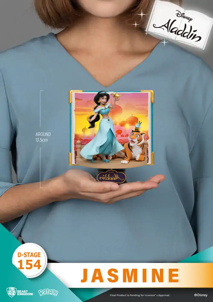 Aladdin Book Series D-Stage PVC Diorama Jasmine 15 cm fotografija izdelka