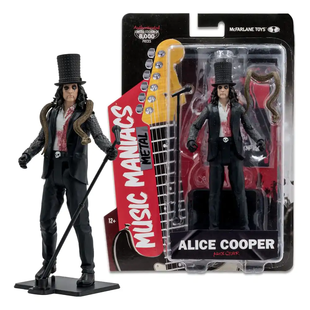 Alice Cooper Metal Music Maniacs akcijska figura Alice Cooper 15 cm fotografija izdelka