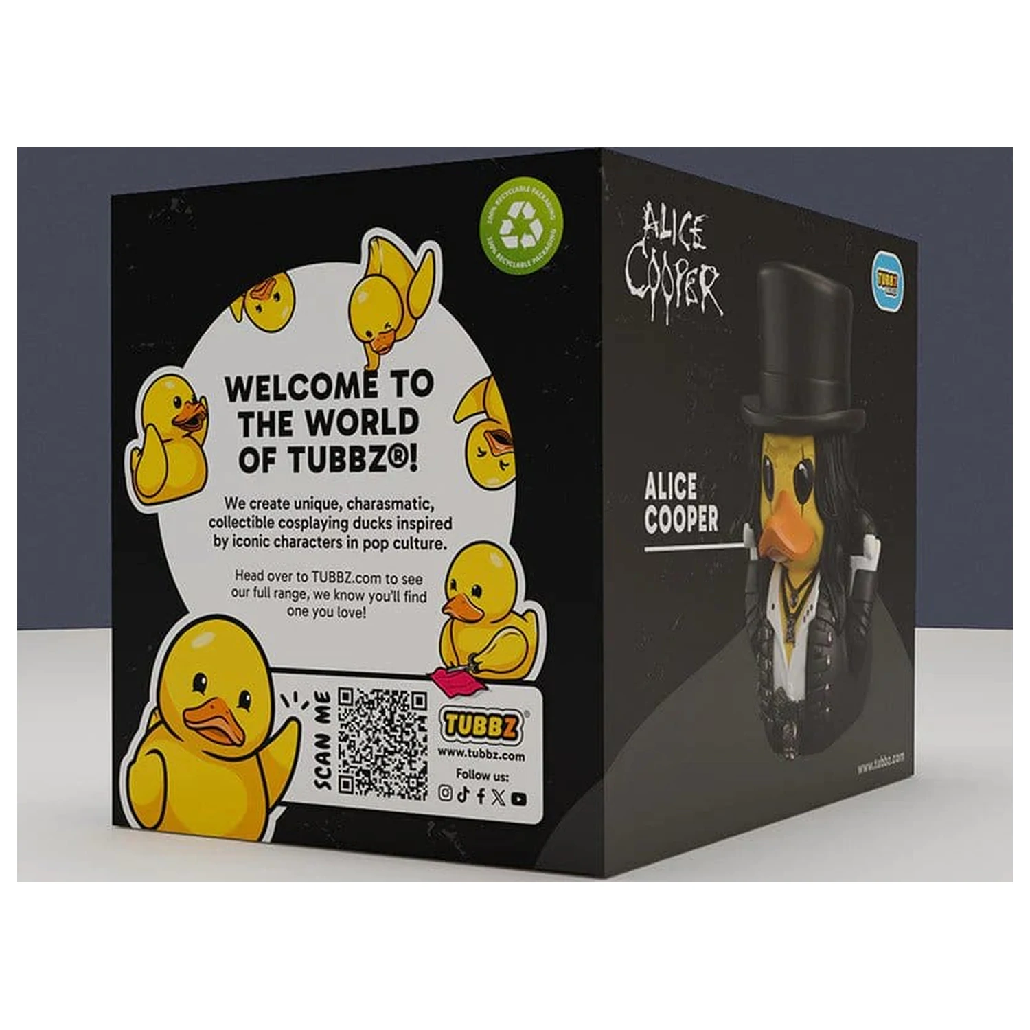 Alice Cooper Tubbz PVC figura v škatli 10 cm fotografija izdelka