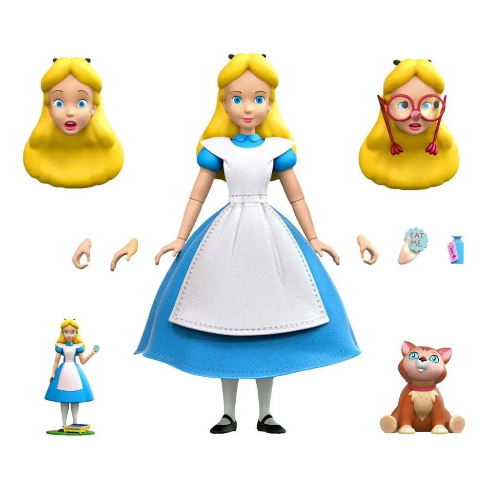 Alice in Wonderland Disney Ultimates Akcijska Figura Alice 18 cm fotografija izdelka