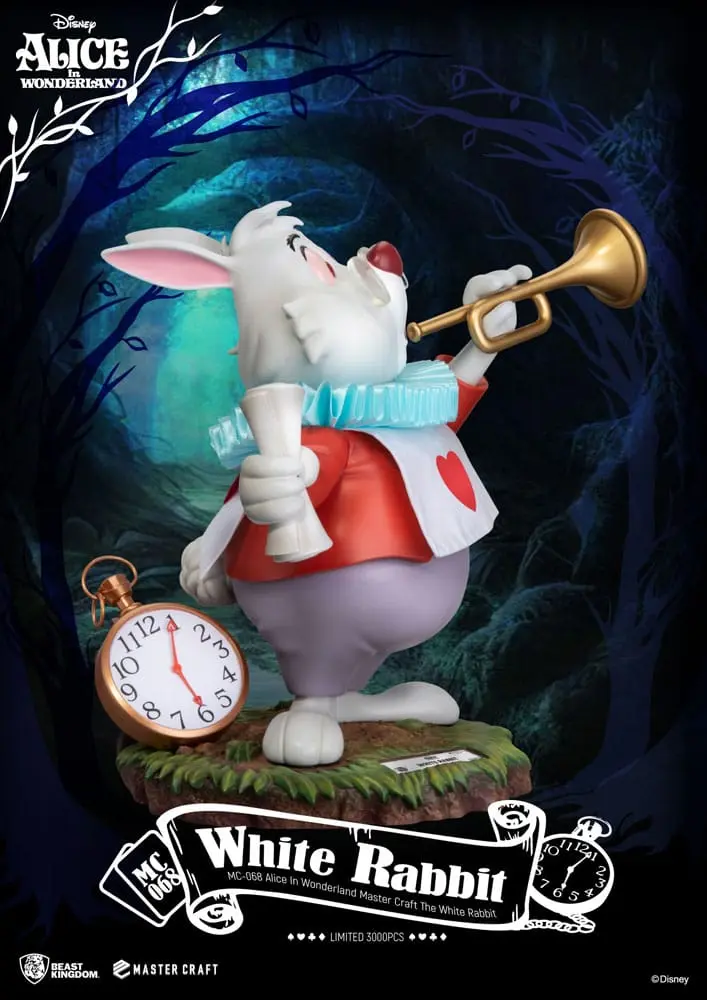 Alice In Wonderland Master Craft Kip The White Rabbit 36 cm fotografija izdelka