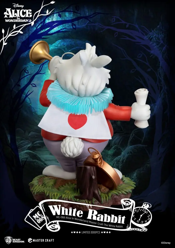 Alice In Wonderland Master Craft Kip The White Rabbit 36 cm fotografija izdelka