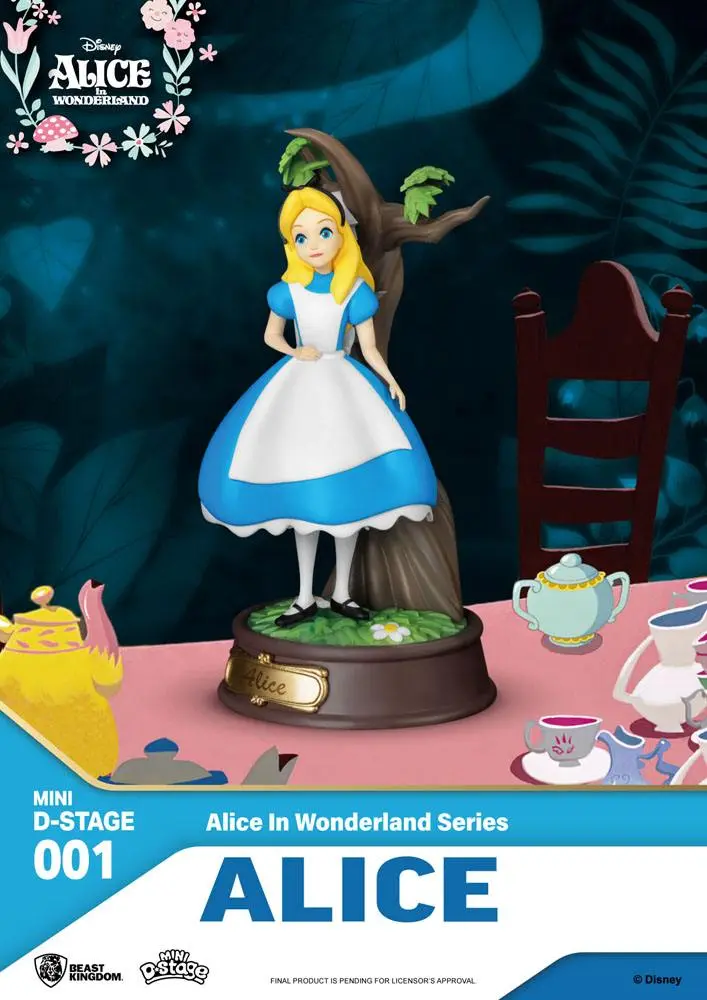 Alice in Wonderland mini diorama oder stage figurice 6-paket 10 cm fotografija izdelka