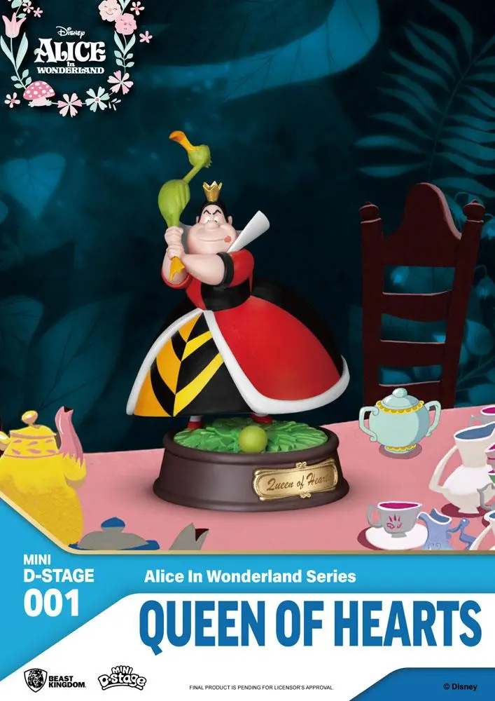 Alice in Wonderland mini diorama oder stage figurice 6-paket 10 cm fotografija izdelka