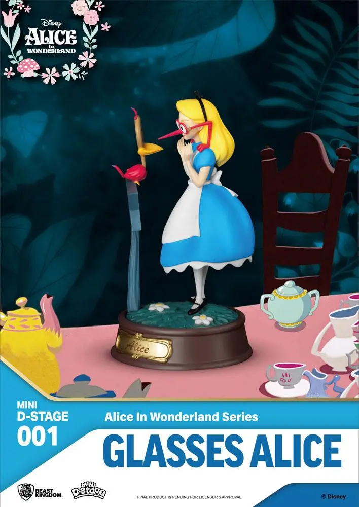Alice in Wonderland mini diorama oder stage figurice 6-paket 10 cm fotografija izdelka