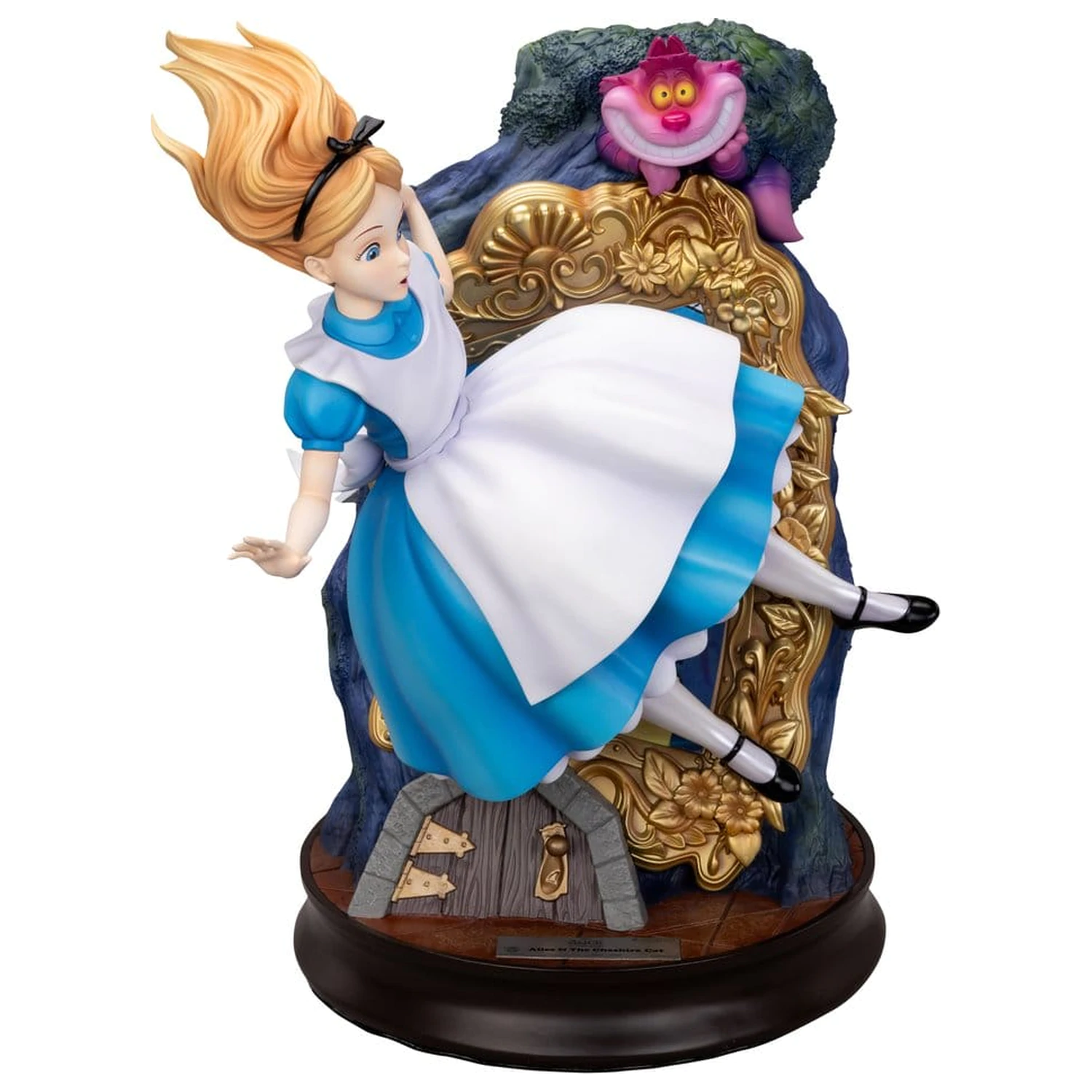 Alice in Wonderland Master Craft kip Alice & The Cheshire Cat 40 cm fotografija izdelka