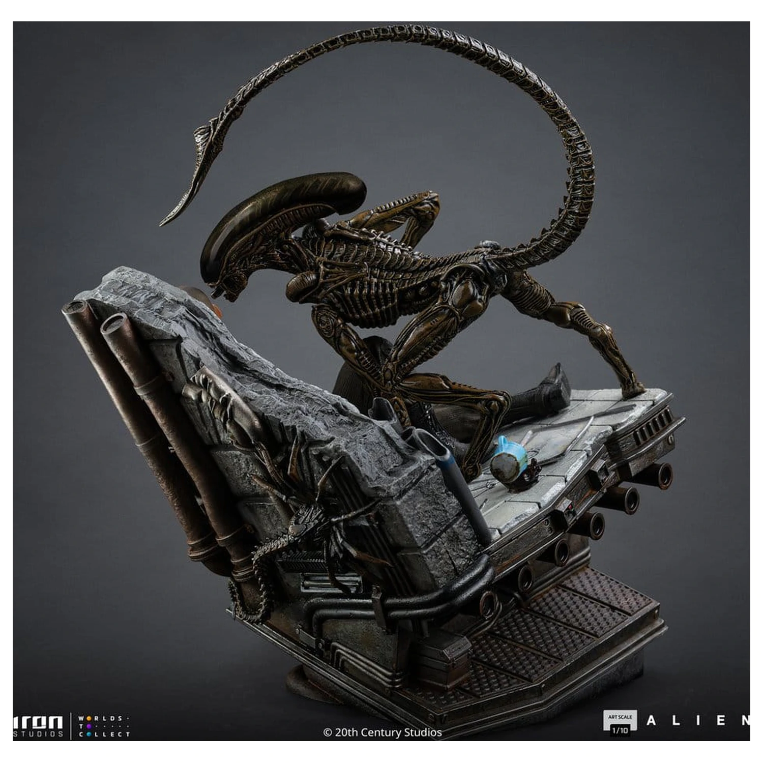 Alien 3 Art Scale Kip 1/10 Ellen Ripley in Dog Alien 23 cm fotografija izdelka
