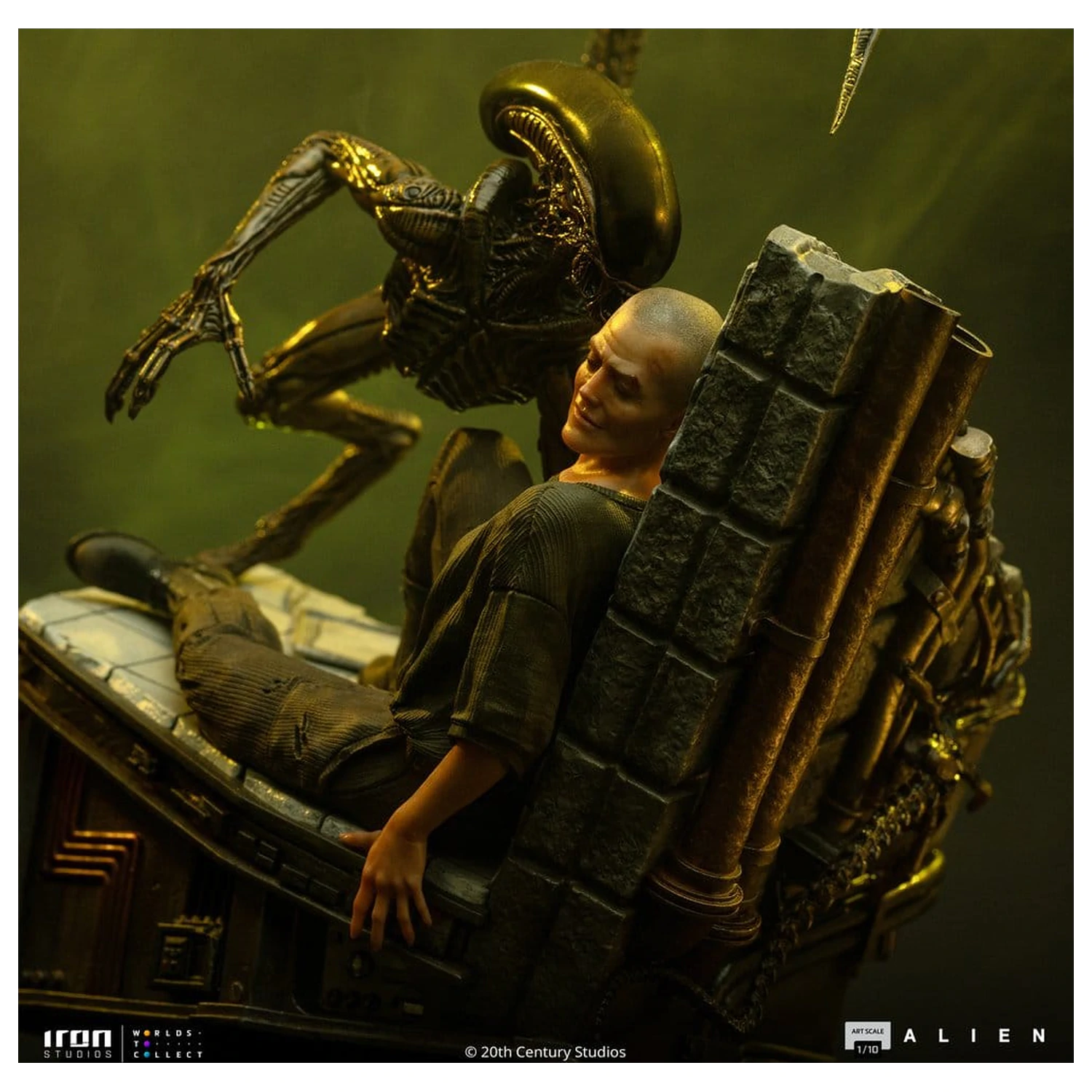 Alien 3 Art Scale Kip 1/10 Ellen Ripley in Dog Alien 23 cm fotografija izdelka