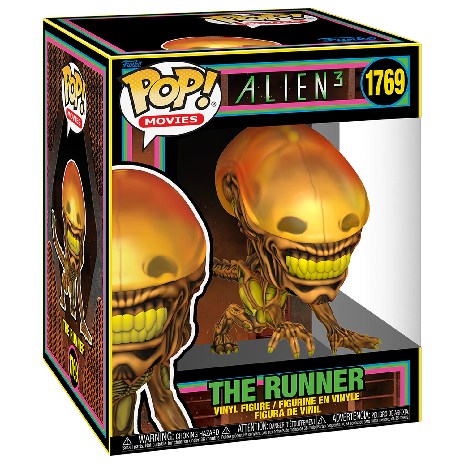 Alien 3 Super Sized Funko POP! Marvel Vinyl figura The Runner (BLKLT) ekskluzivna izdaja 12 cm [POŠKODOVANA EMBALAŽA] fotografija izdelka
