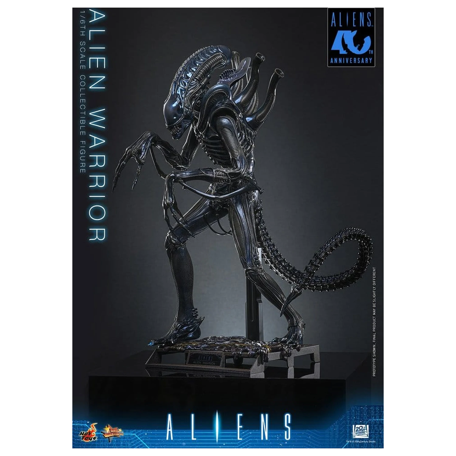 Alien Movie Masterpiece Akcijska figura 1/6 Alien Warrior 39 cm fotografija izdelka