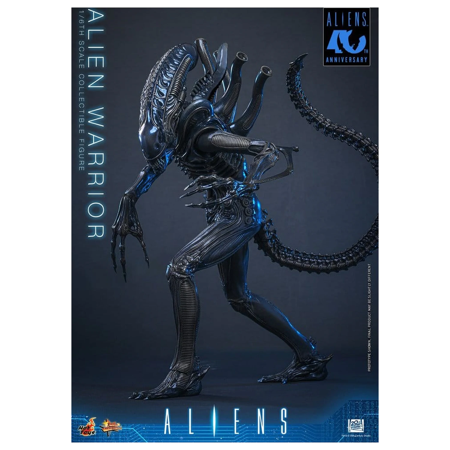 Alien Movie Masterpiece Akcijska figura 1/6 Alien Warrior 39 cm fotografija izdelka