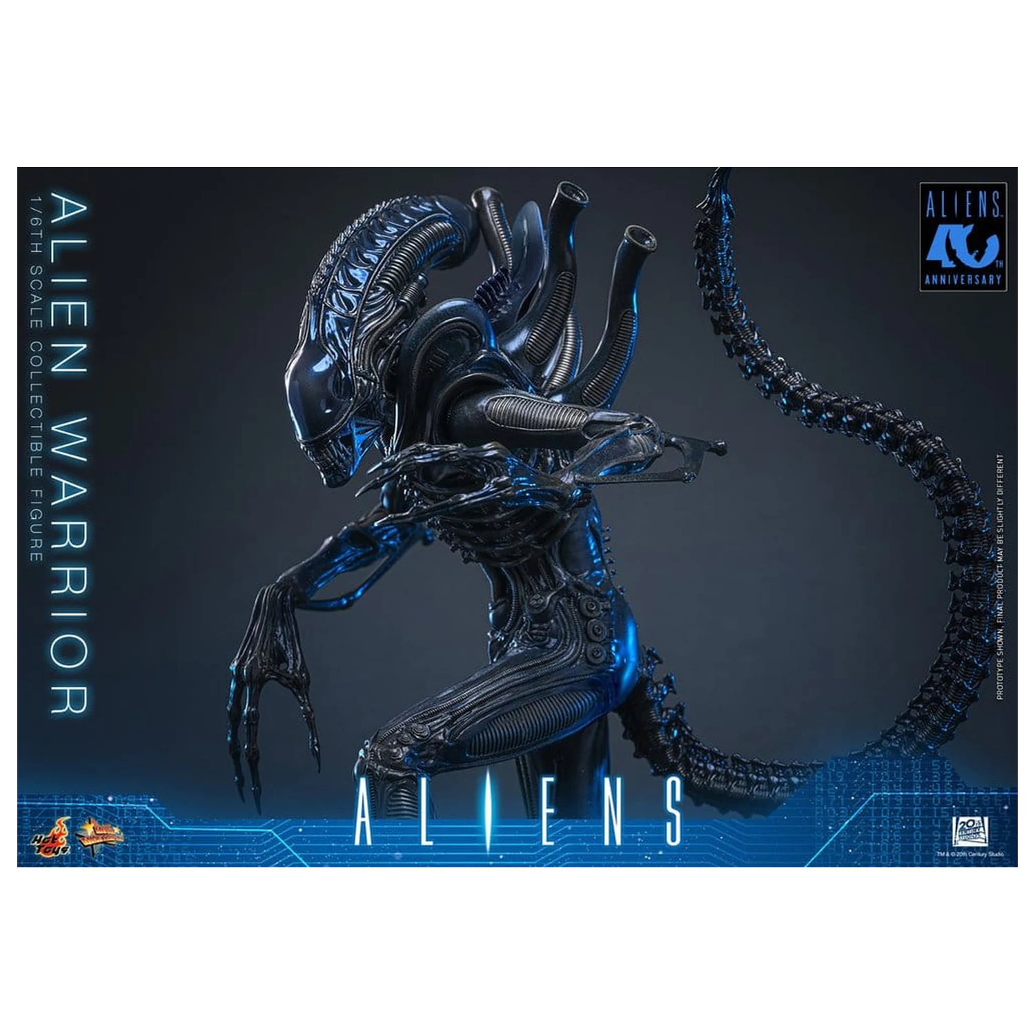 Alien Movie Masterpiece Akcijska figura 1/6 Alien Warrior 39 cm fotografija izdelka
