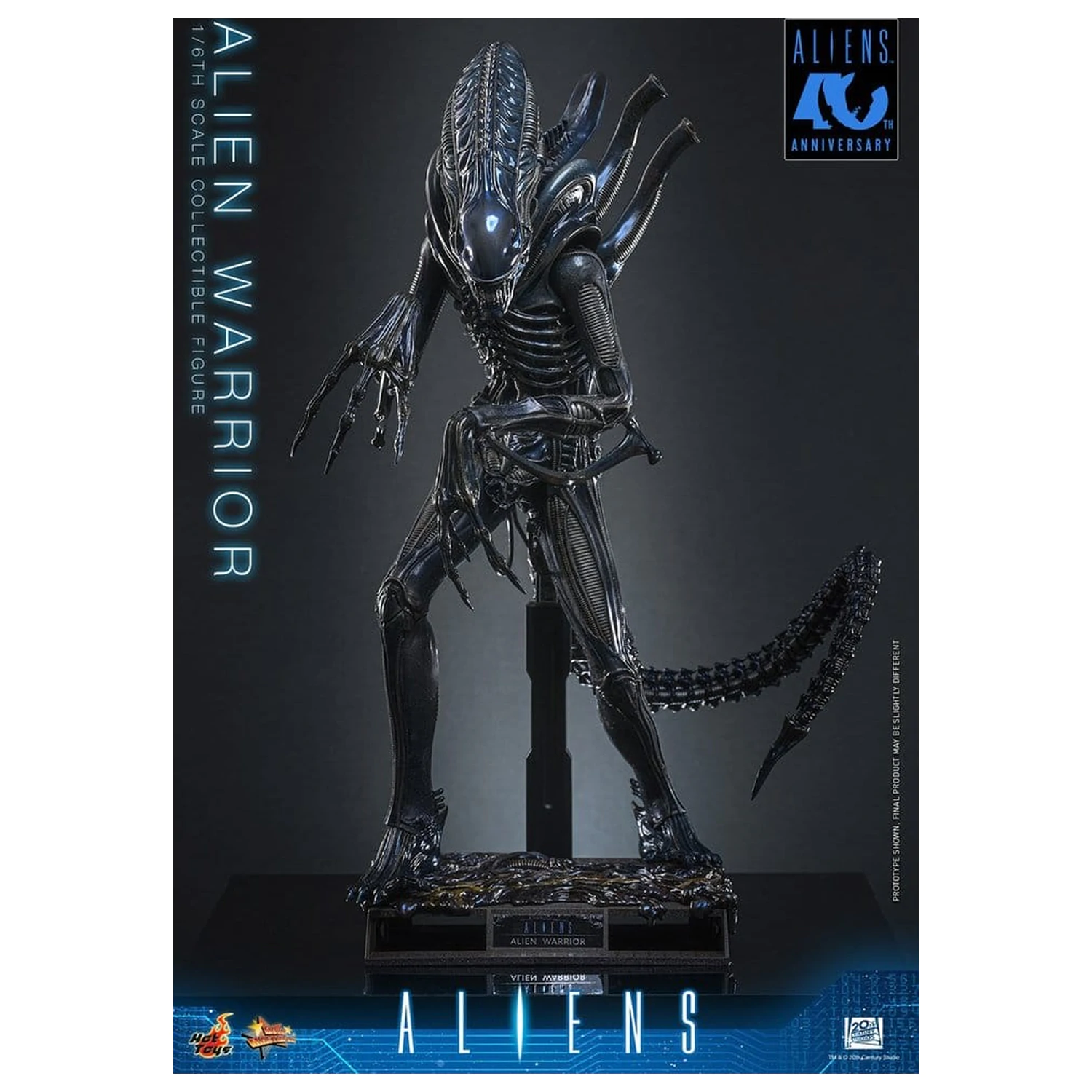 Alien Movie Masterpiece Akcijska figura 1/6 Alien Warrior 39 cm fotografija izdelka