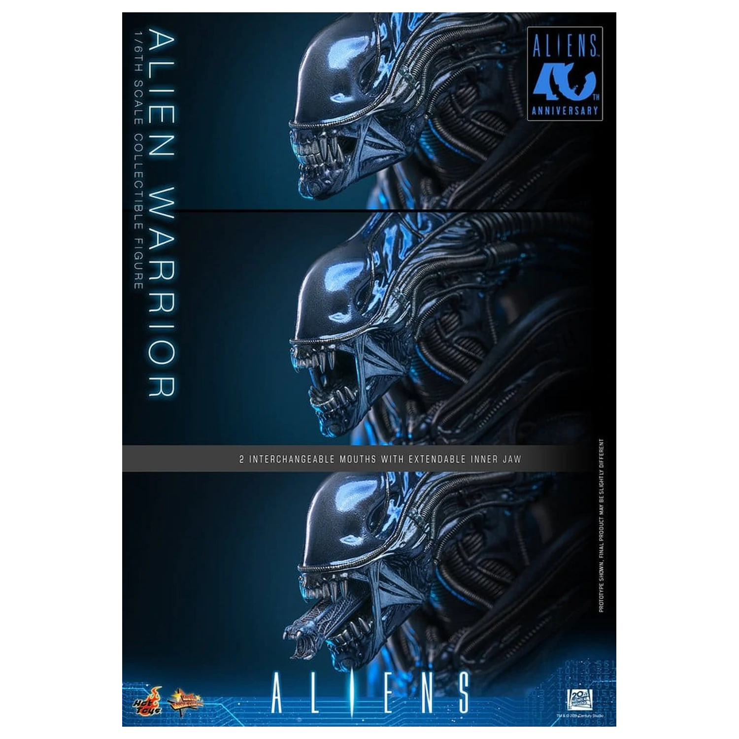 Alien Movie Masterpiece Akcijska figura 1/6 Alien Warrior 39 cm fotografija izdelka