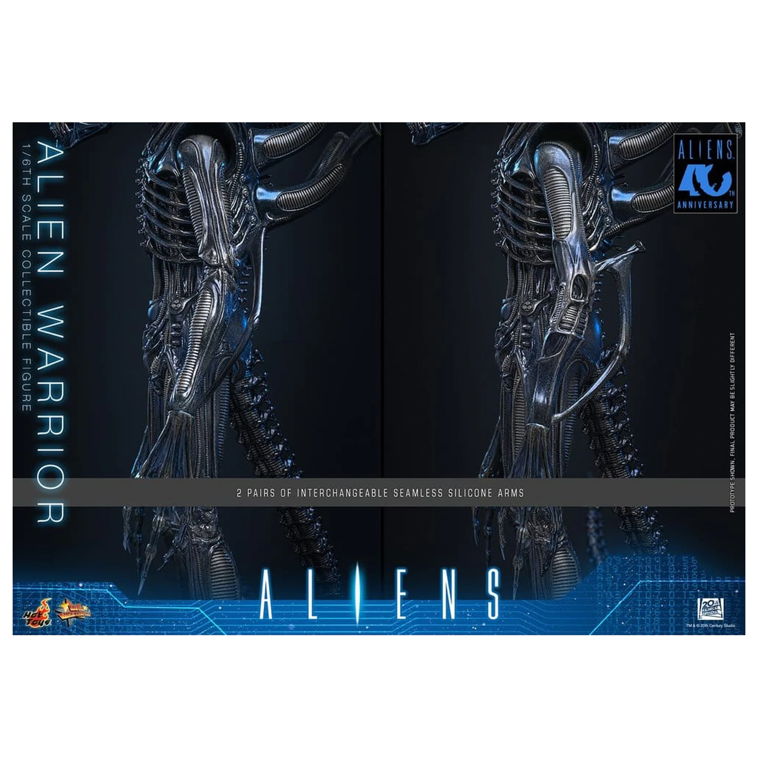 Alien Movie Masterpiece Akcijska figura 1/6 Alien Warrior 39 cm fotografija izdelka