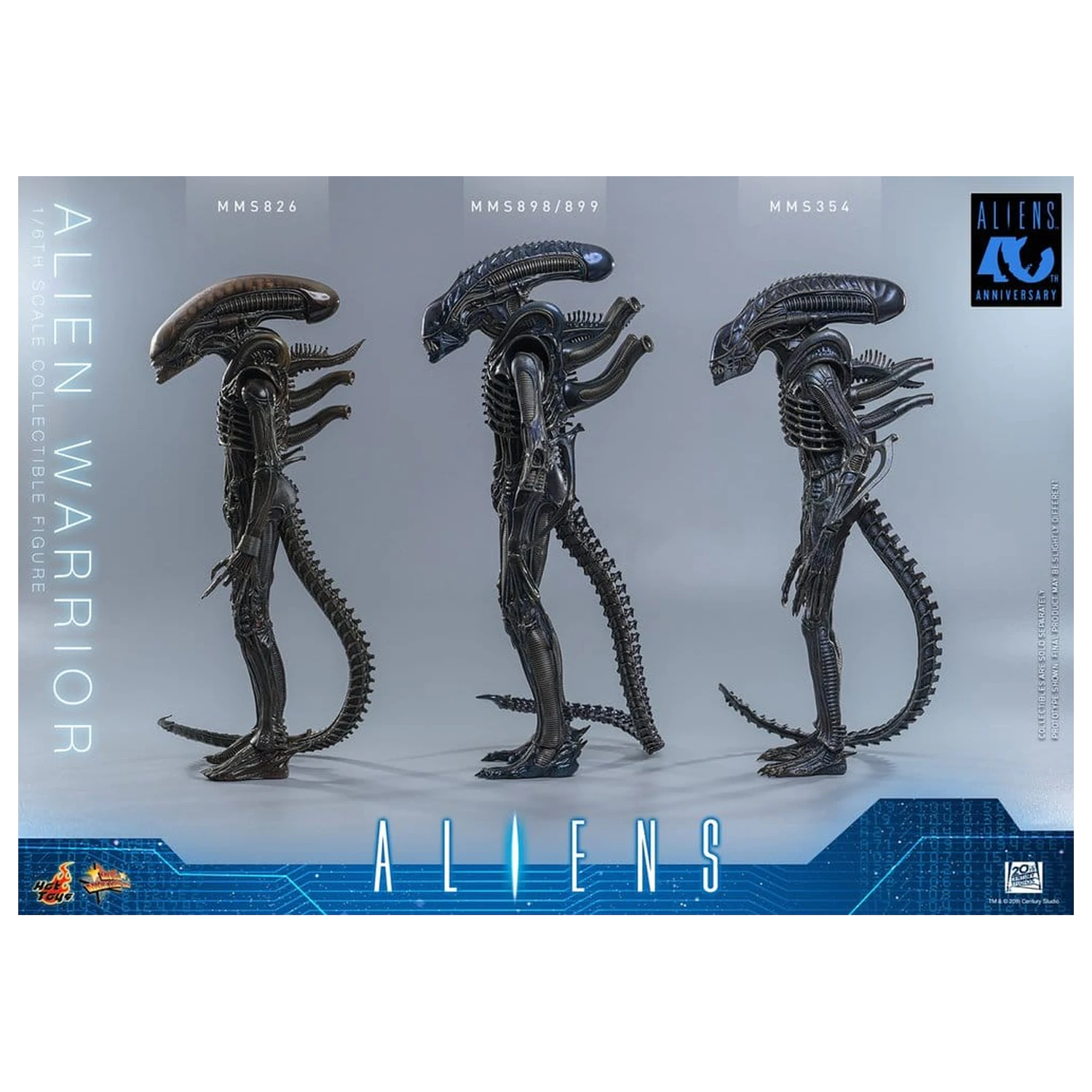 Alien Movie Masterpiece Akcijska figura 1/6 Alien Warrior 39 cm fotografija izdelka