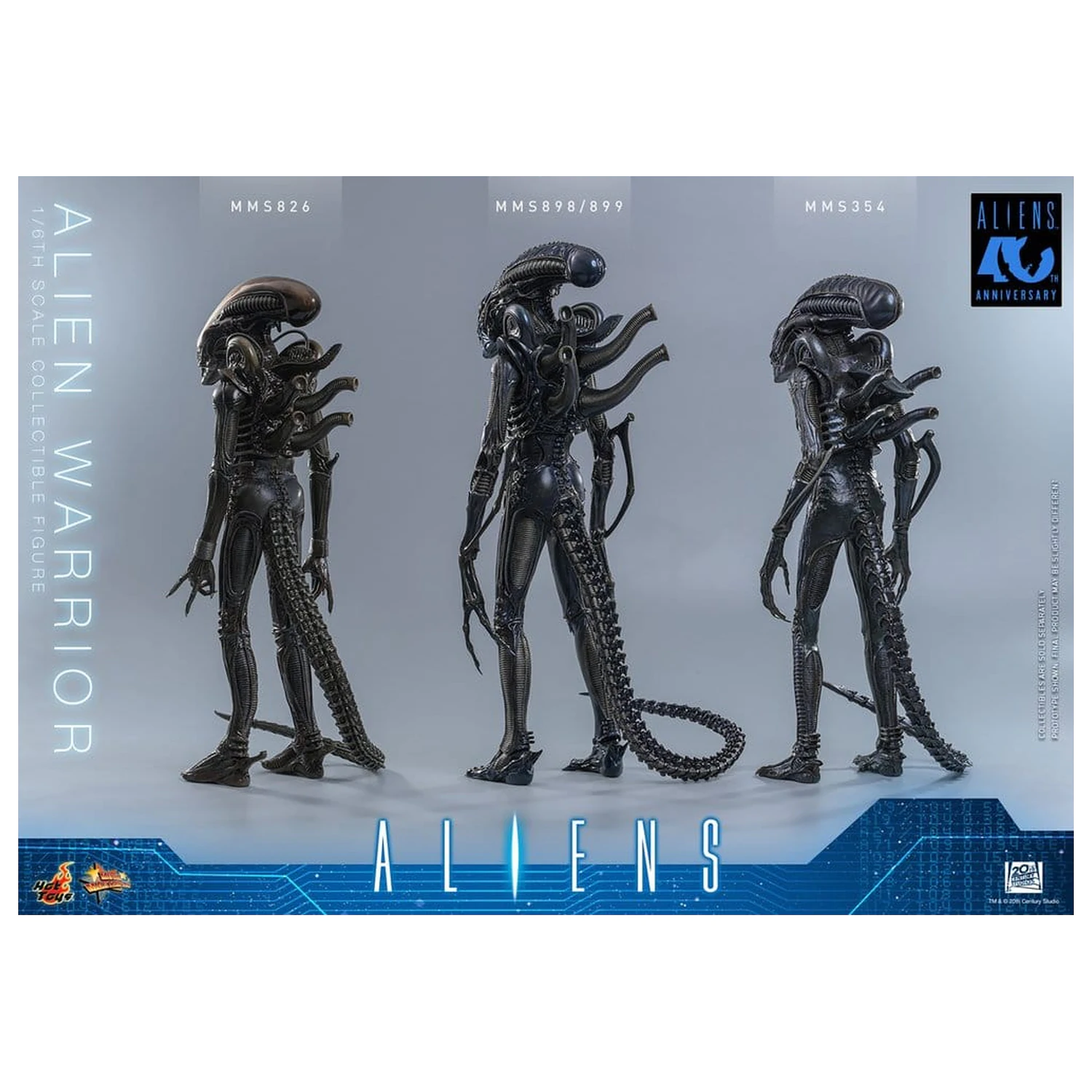 Alien Movie Masterpiece Akcijska figura 1/6 Alien Warrior 39 cm fotografija izdelka