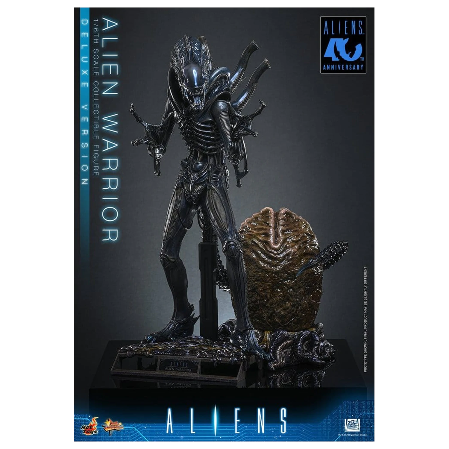 Alien Movie Masterpiece Akcijska figura 1/6 Alien Warrior (Deluxe Version) 39 cm fotografija izdelka