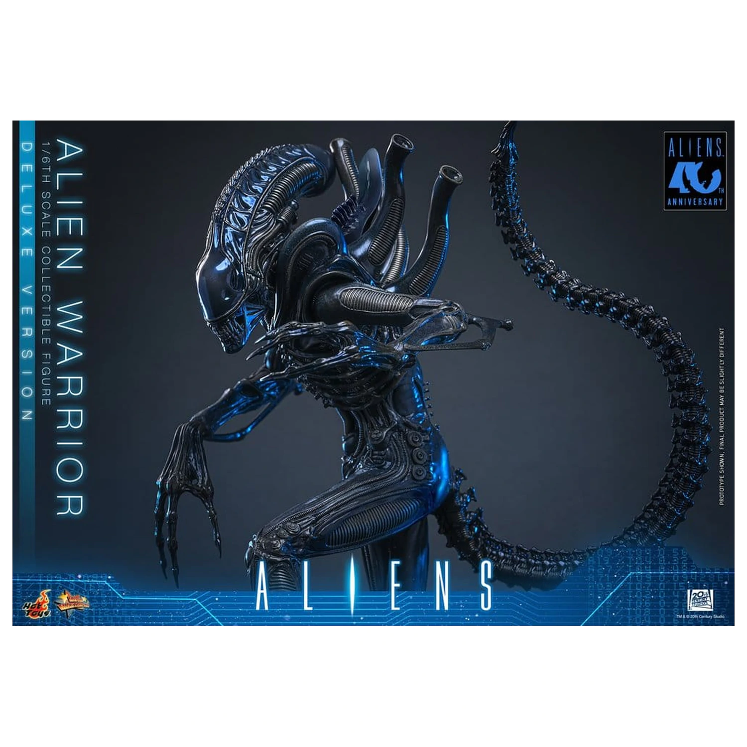 Alien Movie Masterpiece Akcijska figura 1/6 Alien Warrior (Deluxe Version) 39 cm fotografija izdelka