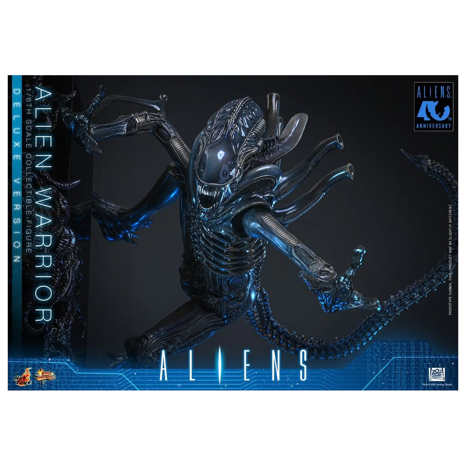 Alien Movie Masterpiece Akcijska figura 1/6 Alien Warrior (Deluxe Version) 39 cm fotografija izdelka