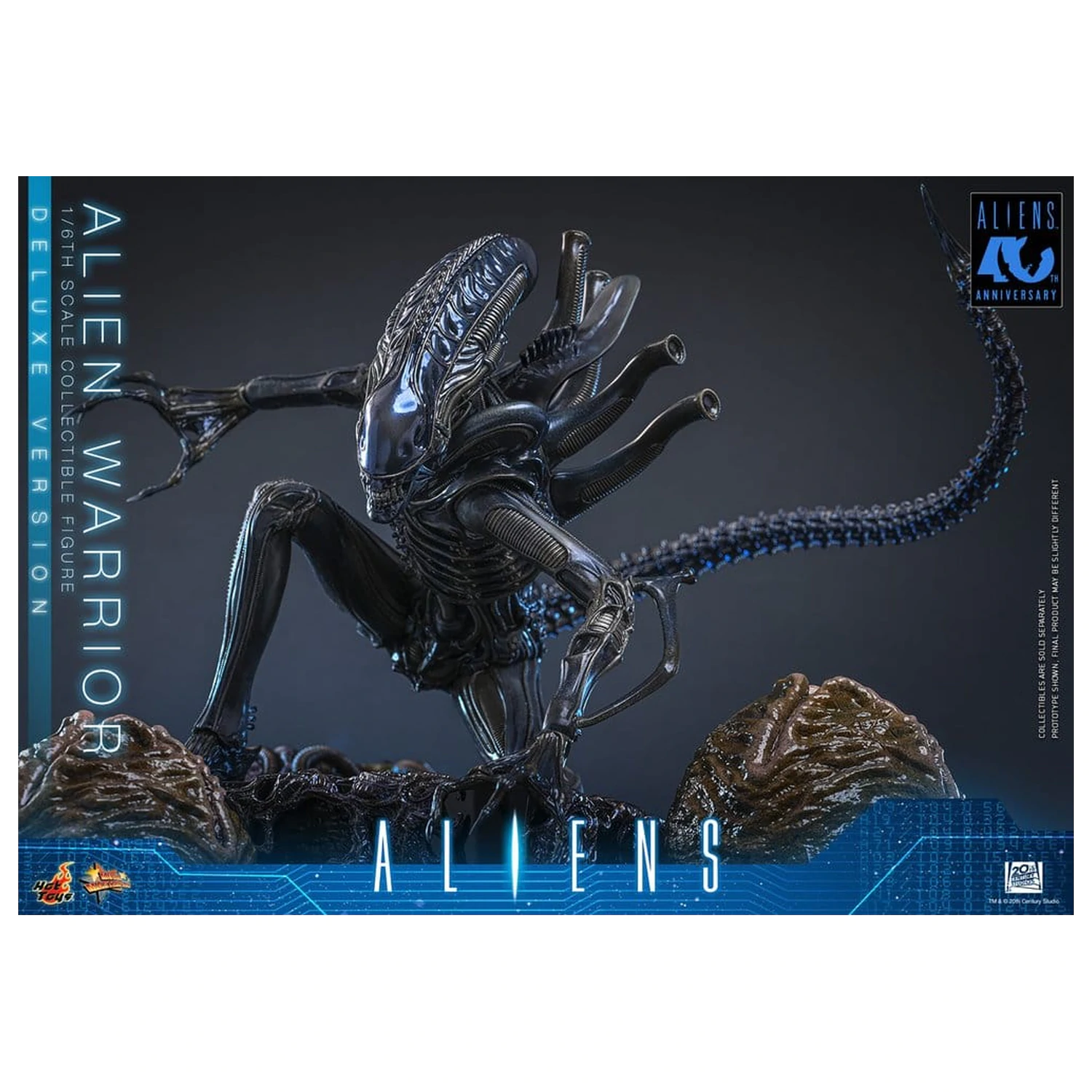 Alien Movie Masterpiece Akcijska figura 1/6 Alien Warrior (Deluxe Version) 39 cm fotografija izdelka