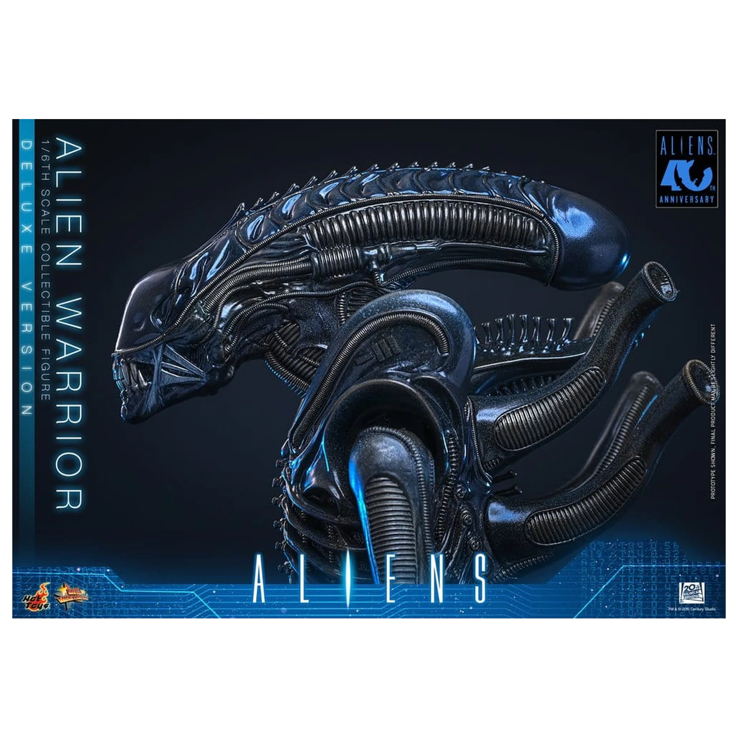 Alien Movie Masterpiece Akcijska figura 1/6 Alien Warrior (Deluxe Version) 39 cm fotografija izdelka