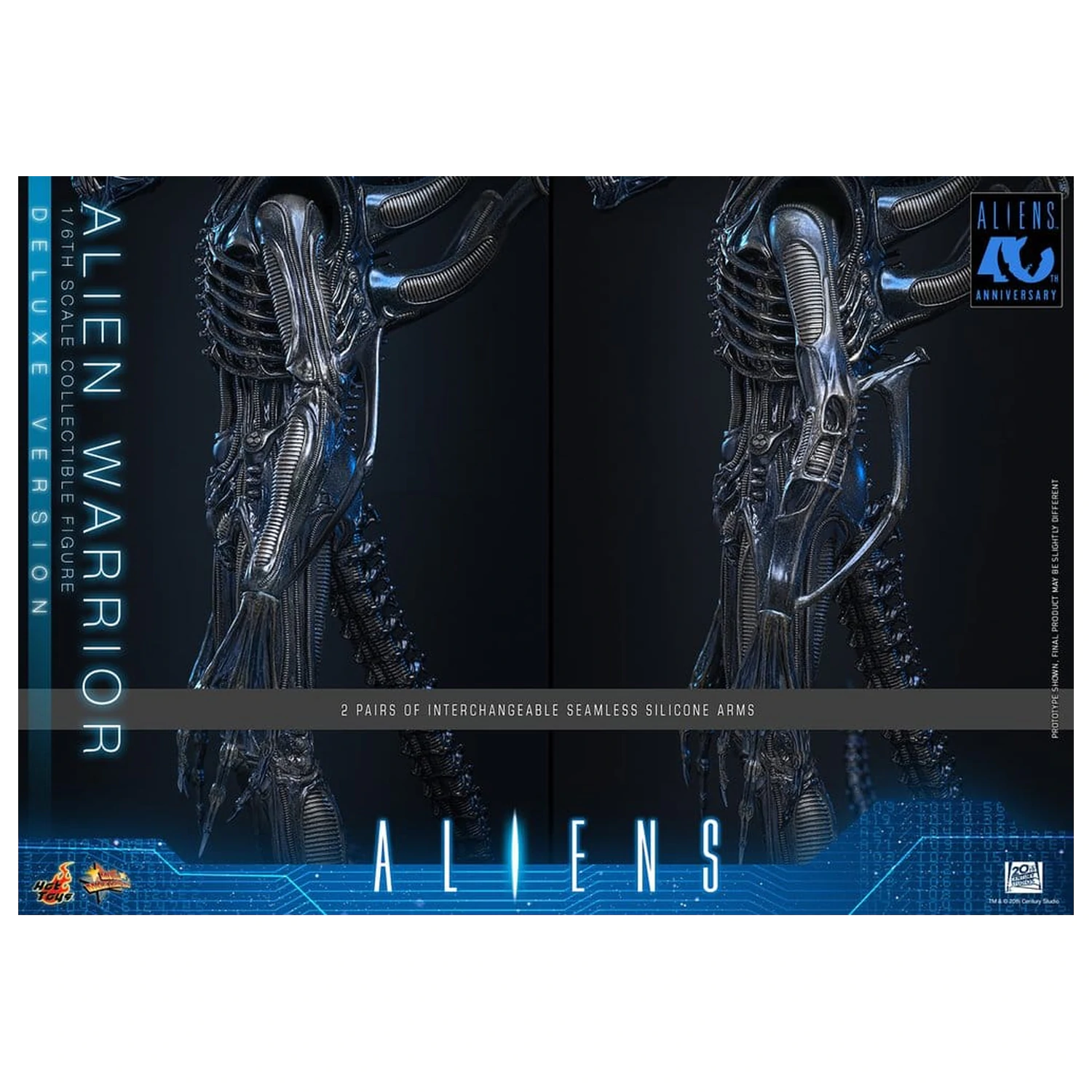 Alien Movie Masterpiece Akcijska figura 1/6 Alien Warrior (Deluxe Version) 39 cm fotografija izdelka