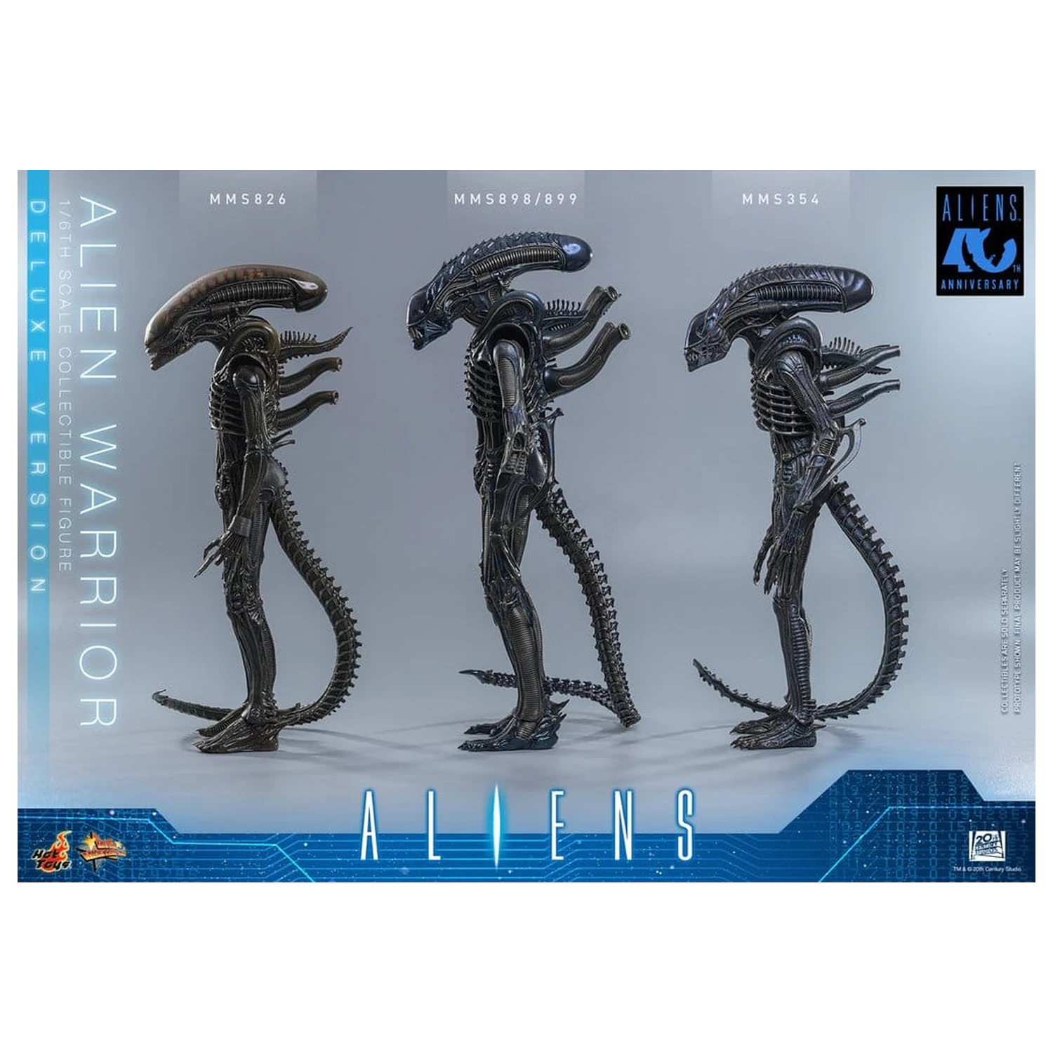 Alien Movie Masterpiece Akcijska figura 1/6 Alien Warrior (Deluxe Version) 39 cm fotografija izdelka