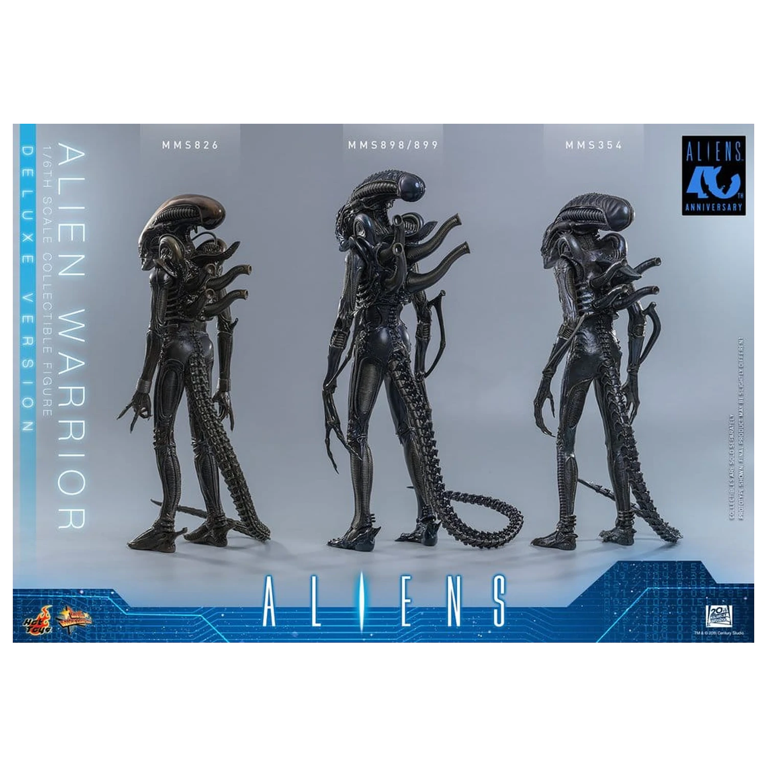 Alien Movie Masterpiece Akcijska figura 1/6 Alien Warrior (Deluxe Version) 39 cm fotografija izdelka