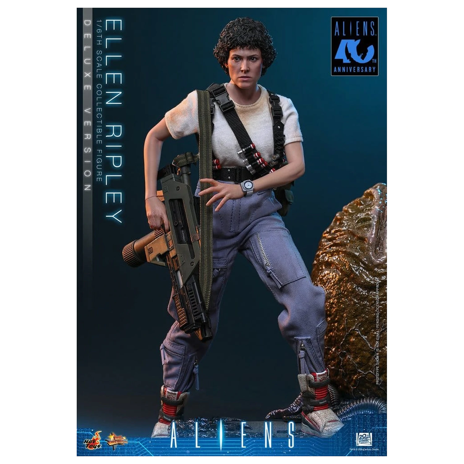 Alien Movie Masterpiece Akcijska figura 1/6 Ellen Ripley (Deluxe Version) 30 cm fotografija izdelka