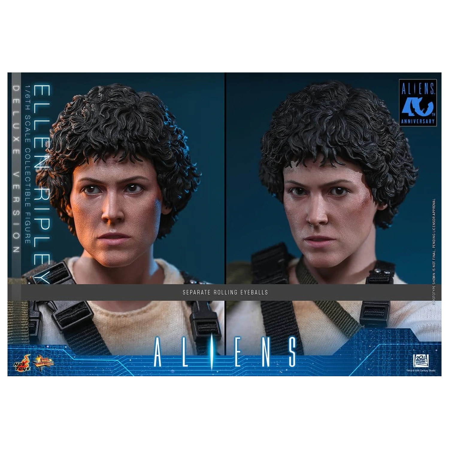 Alien Movie Masterpiece Akcijska figura 1/6 Ellen Ripley (Deluxe Version) 30 cm fotografija izdelka