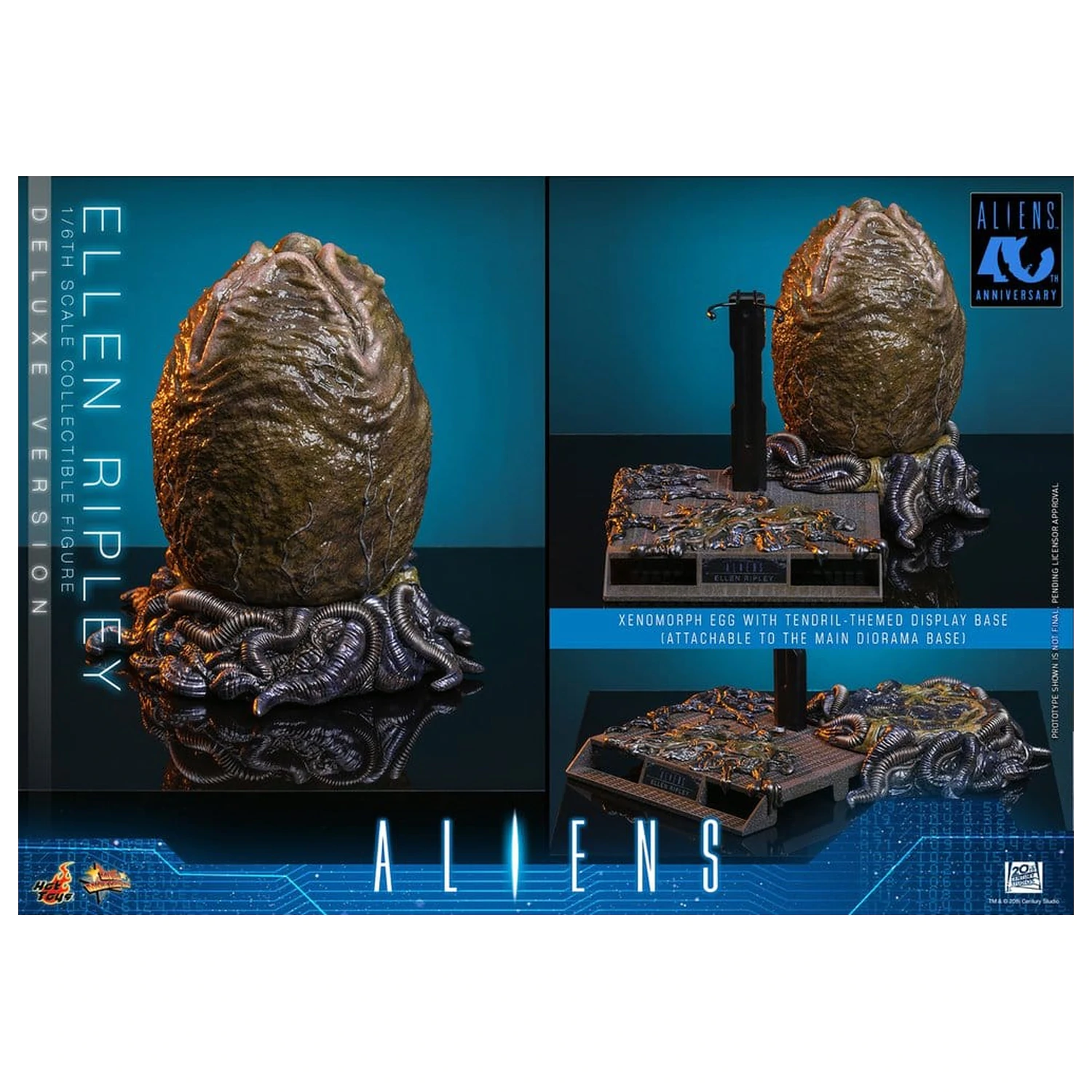 Alien Movie Masterpiece Akcijska figura 1/6 Ellen Ripley (Deluxe Version) 30 cm fotografija izdelka