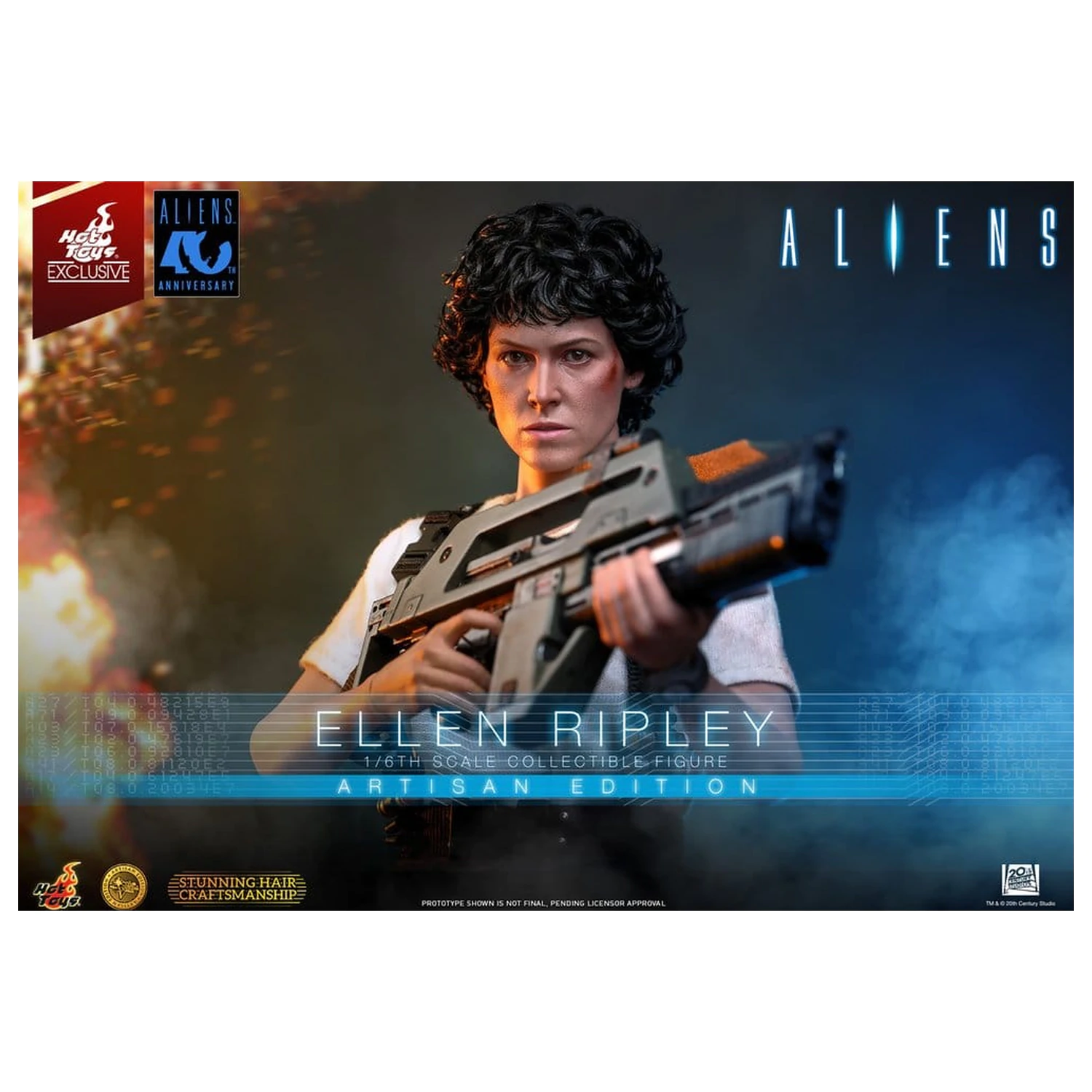 Alien Movie Masterpiece Akcijska figura 1/6 Ellen Ripley (Artisan Edition) 30 cm fotografija izdelka