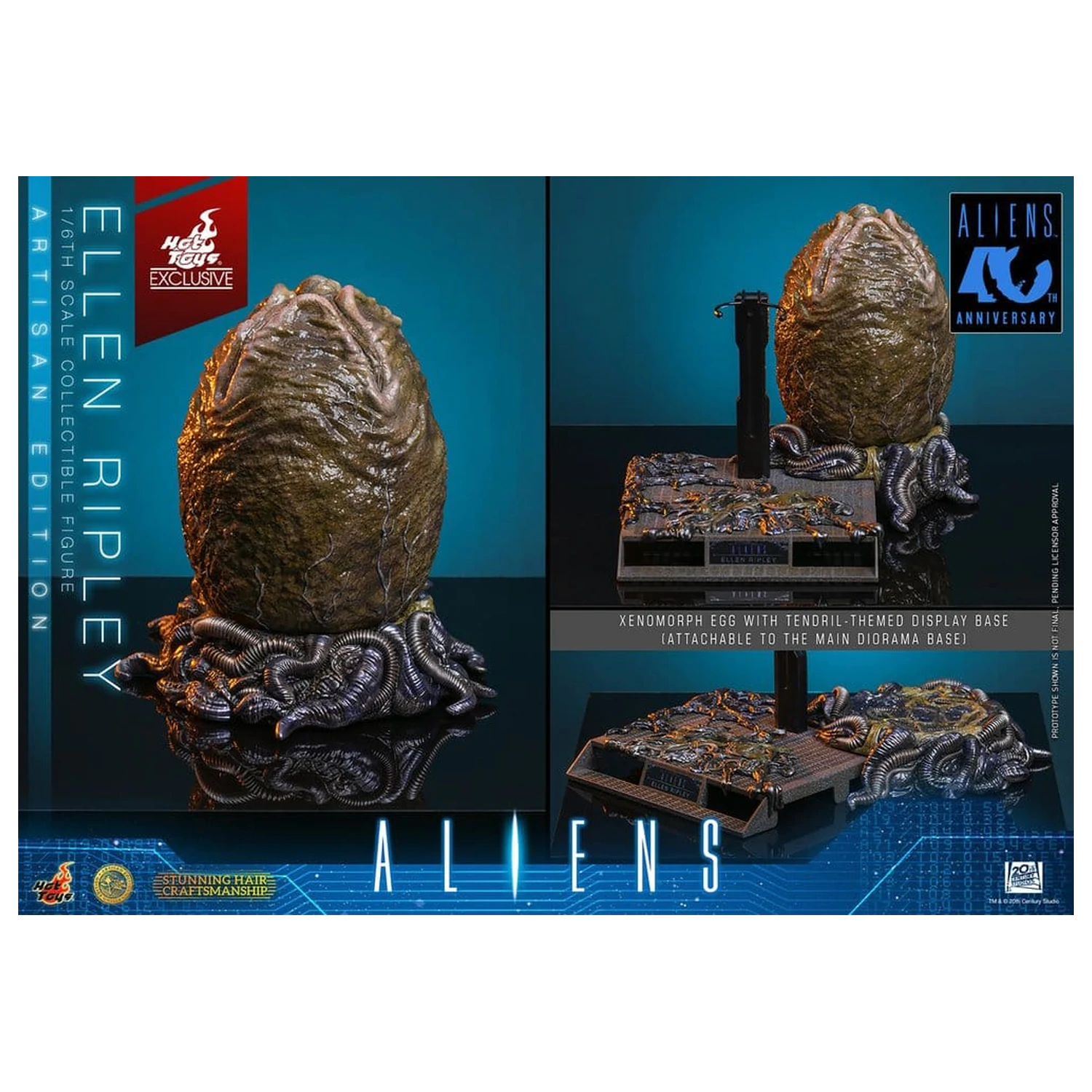 Alien Movie Masterpiece Akcijska figura 1/6 Ellen Ripley (Artisan Edition) 30 cm fotografija izdelka