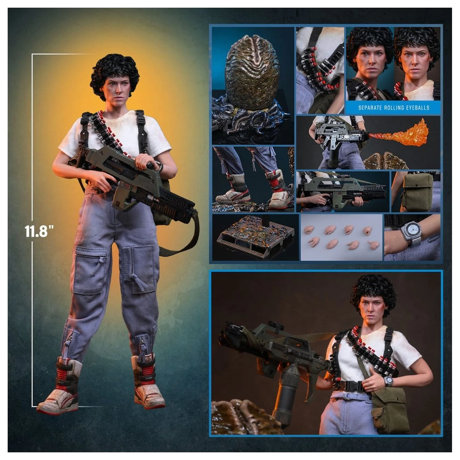 Alien Movie Masterpiece Akcijska figura 1/6 Ellen Ripley (Artisan Edition) 30 cm fotografija izdelka
