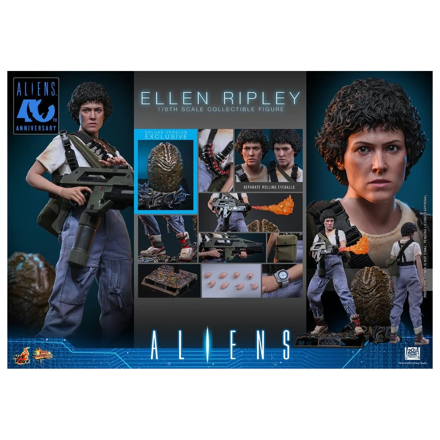 Alien Movie Masterpiece Akcijska figura 1/6 Ellen Ripley (Artisan Edition) 30 cm fotografija izdelka