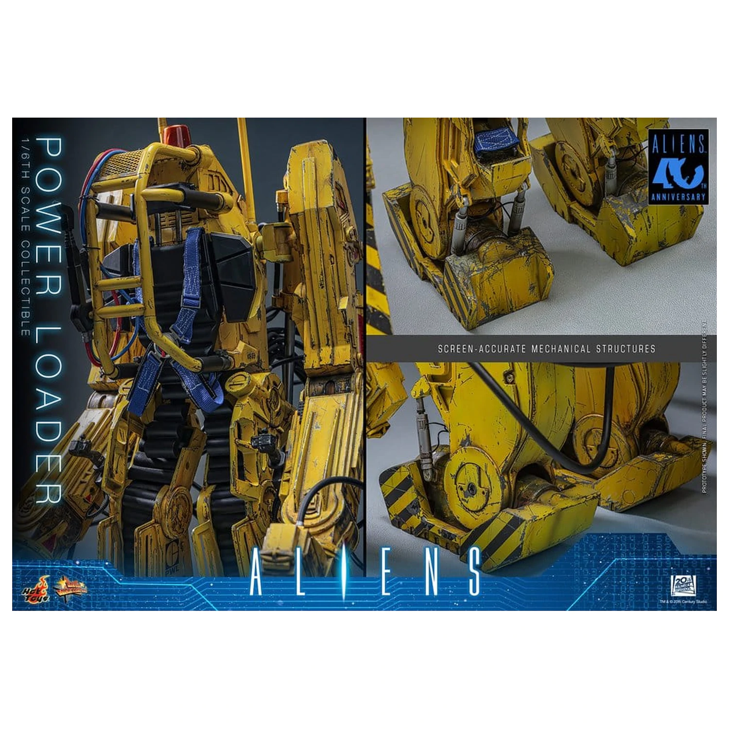 Alien Movie Masterpiece Akcijska figura 1/6 Power Loader 52 cm fotografija izdelka