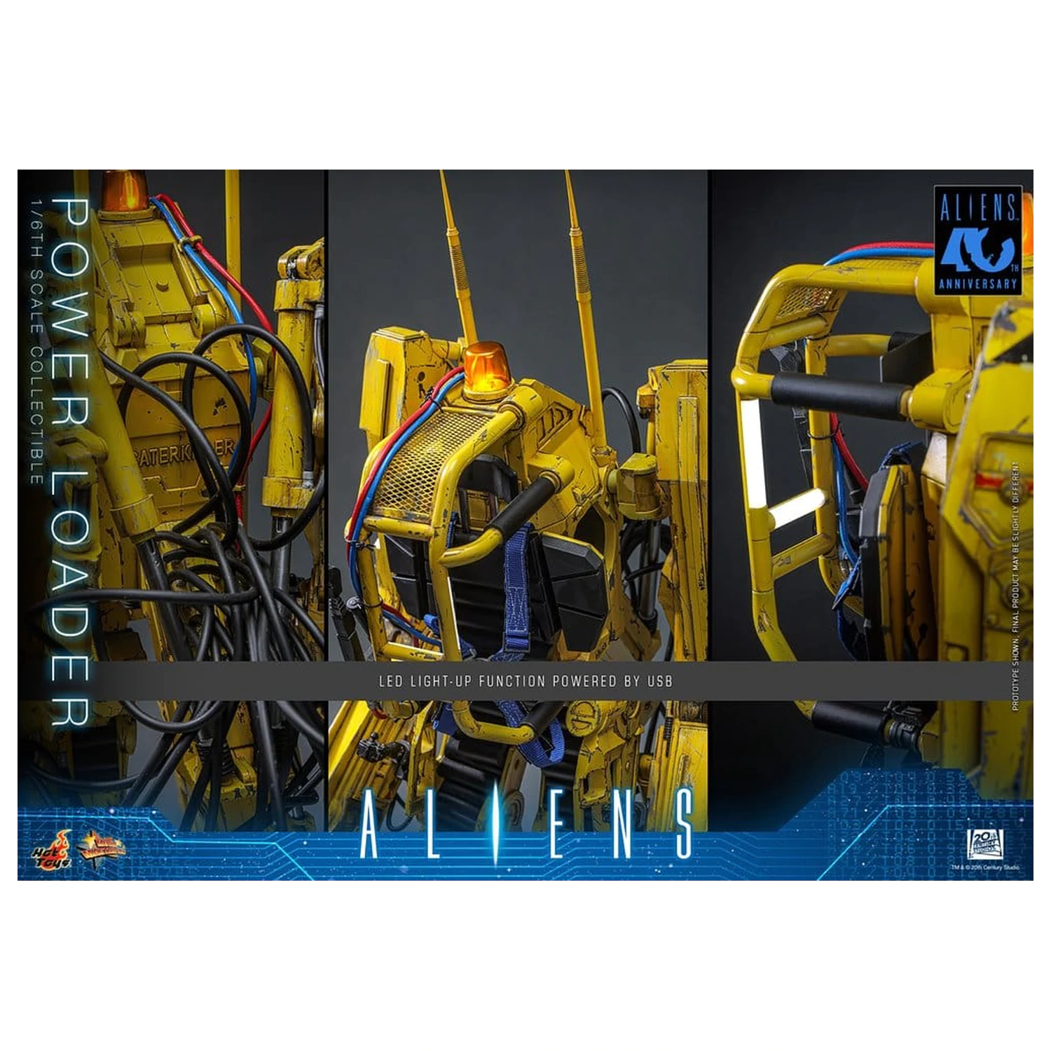 Alien Movie Masterpiece Akcijska figura 1/6 Power Loader 52 cm fotografija izdelka
