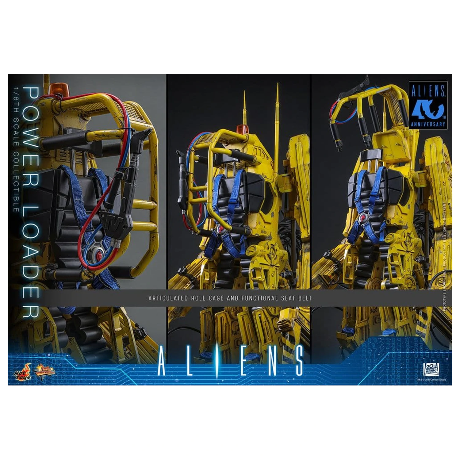 Alien Movie Masterpiece Akcijska figura 1/6 Power Loader 52 cm fotografija izdelka