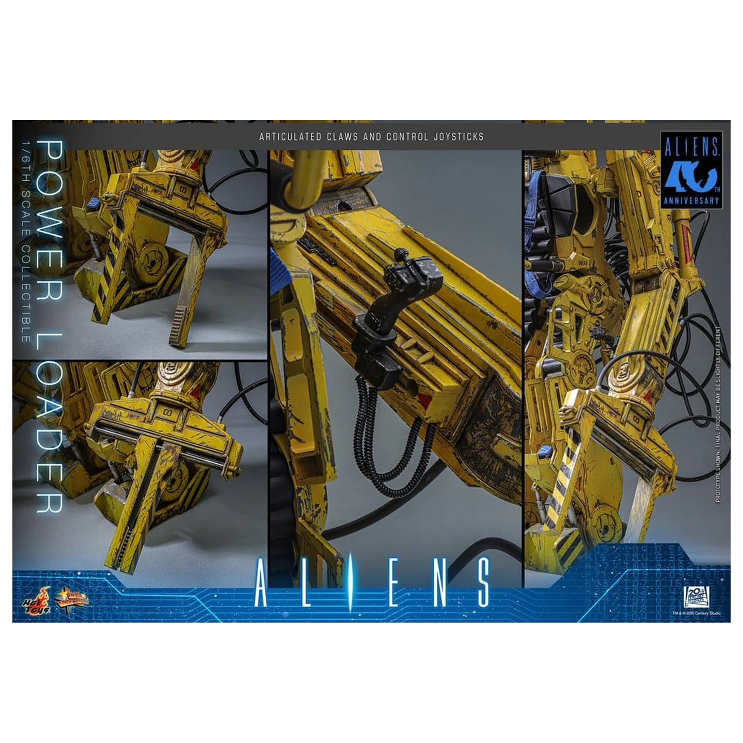 Alien Movie Masterpiece Akcijska figura 1/6 Power Loader 52 cm fotografija izdelka