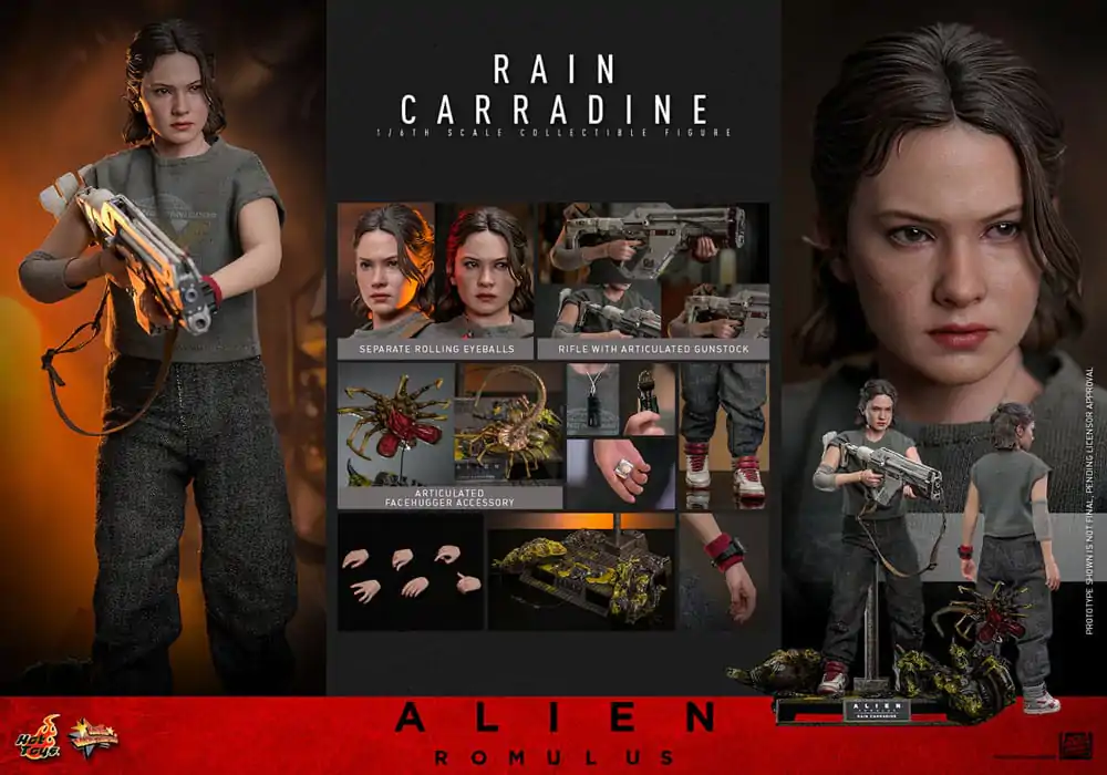 Alien: Romulus Movie Masterpiece akcijska figura 1/6 Rain Carradine 26 cm fotografija izdelka